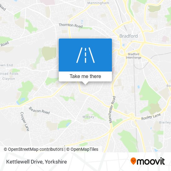 Kettlewell Drive map