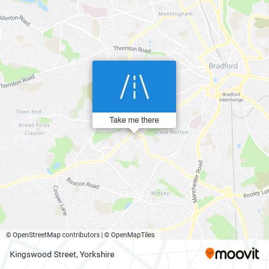 Kingswood Street map