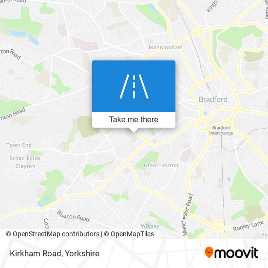 Kirkham Road map