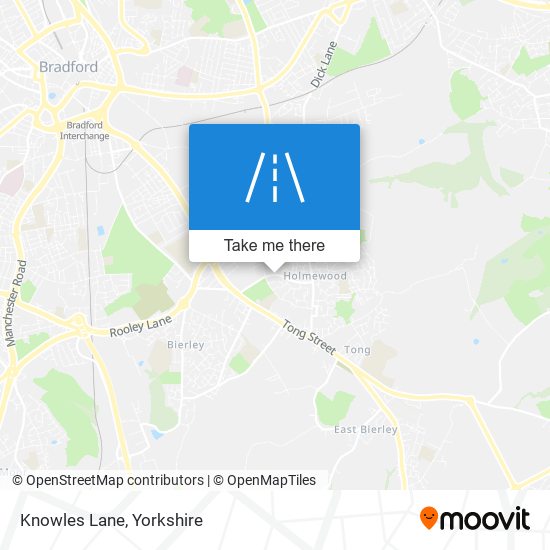 Knowles Lane map