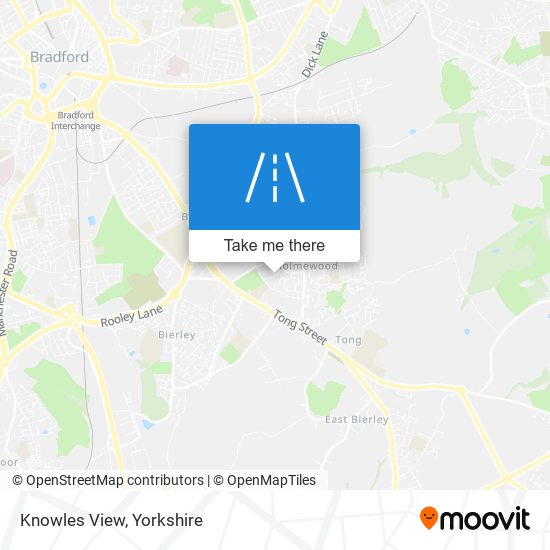 Knowles View map