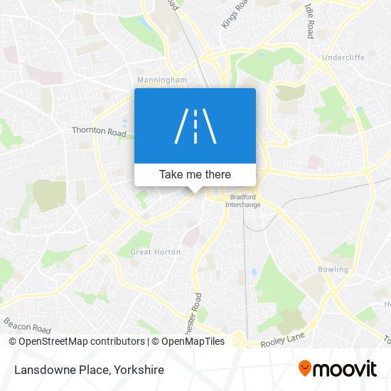Lansdowne Place map