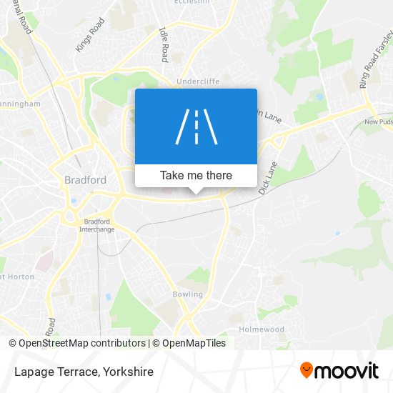 Lapage Terrace map