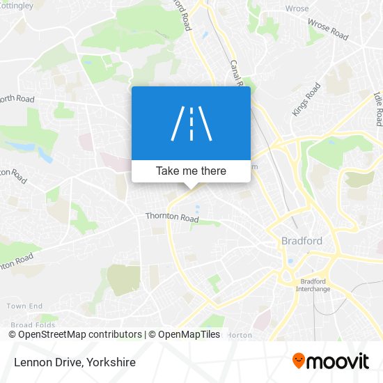 Lennon Drive map