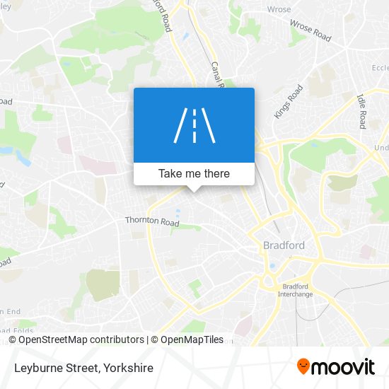 Leyburne Street map