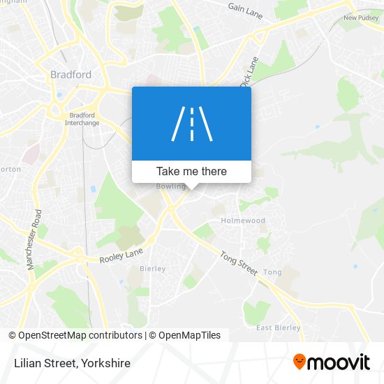 Lilian Street map