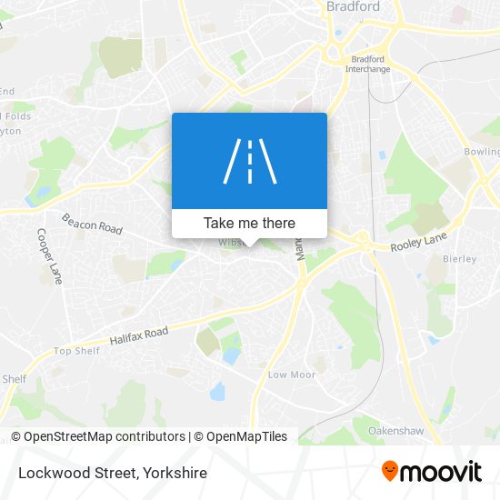 Lockwood Street map