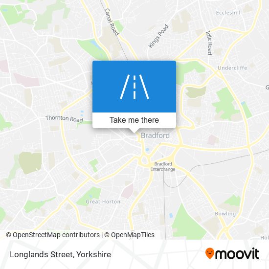 Longlands Street map