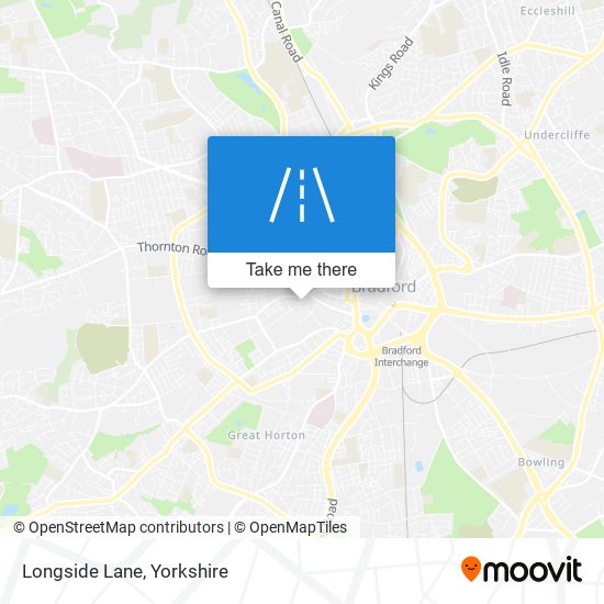 Longside Lane map