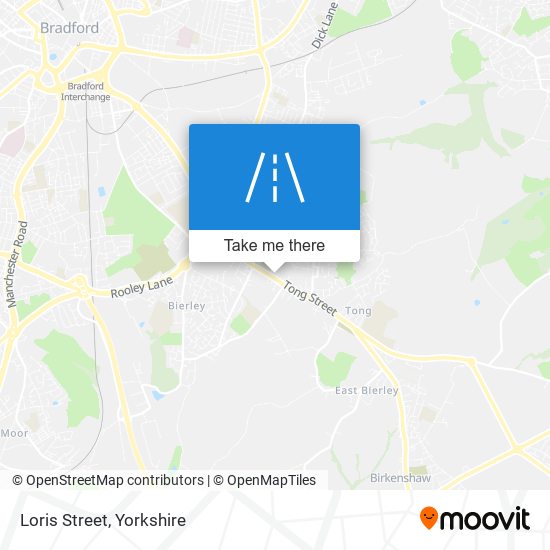 Loris Street map