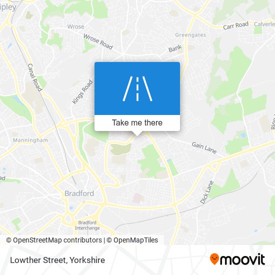 Lowther Street map