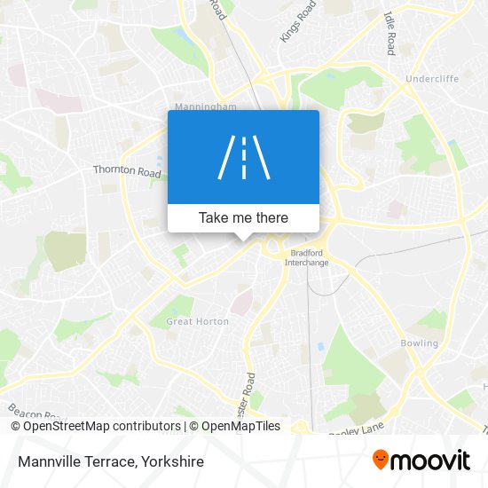 Mannville Terrace map