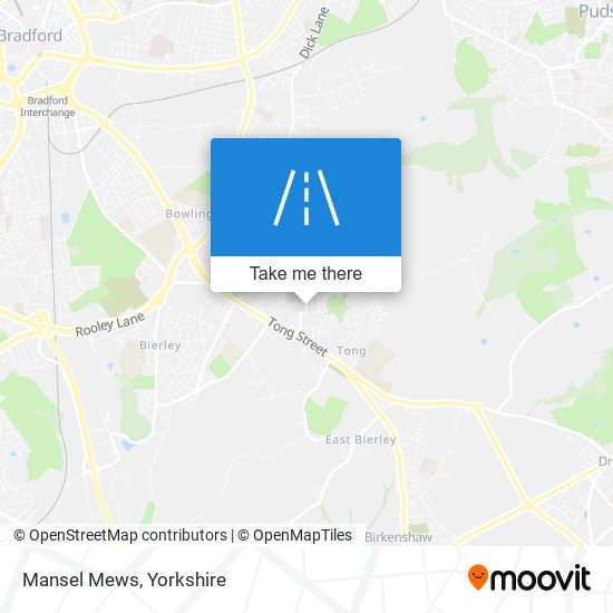 Mansel Mews map