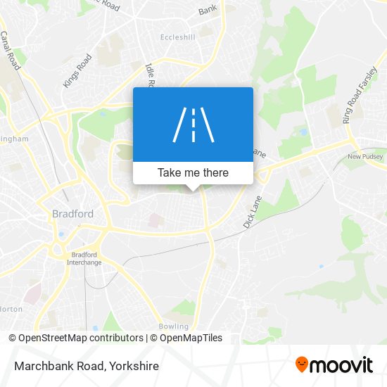 Marchbank Road map
