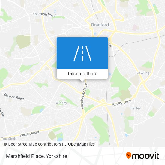 Marshfield Place map