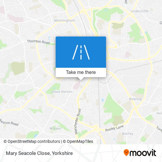 Mary Seacole Close map