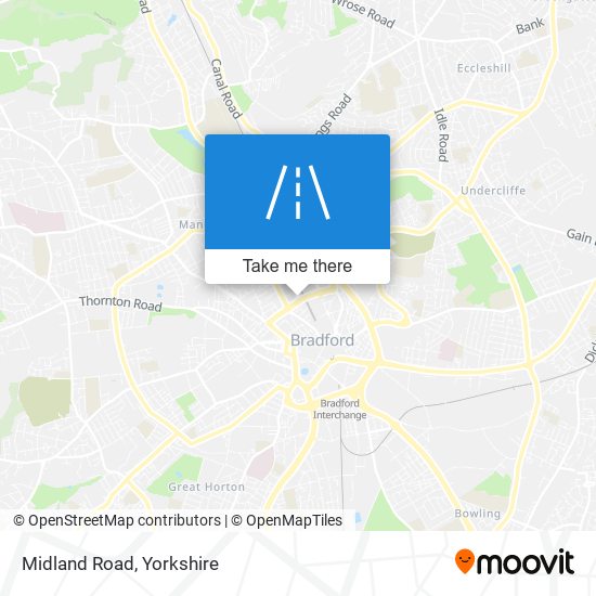 Midland Road map