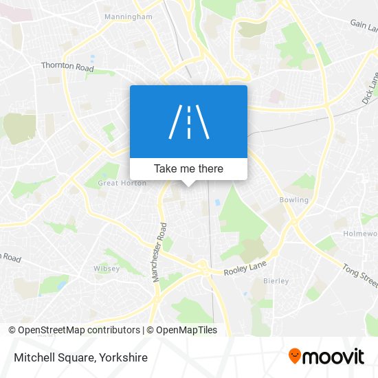 Mitchell Square map