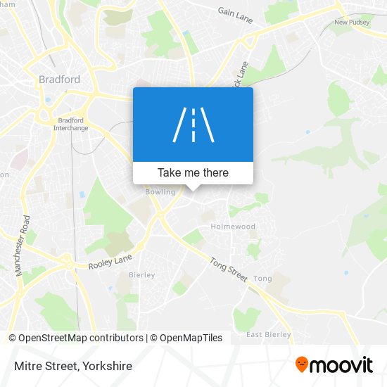 Mitre Street map