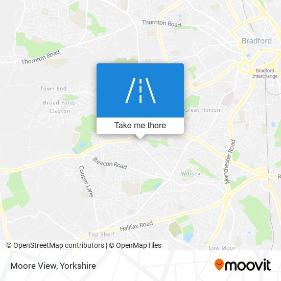 Moore View map