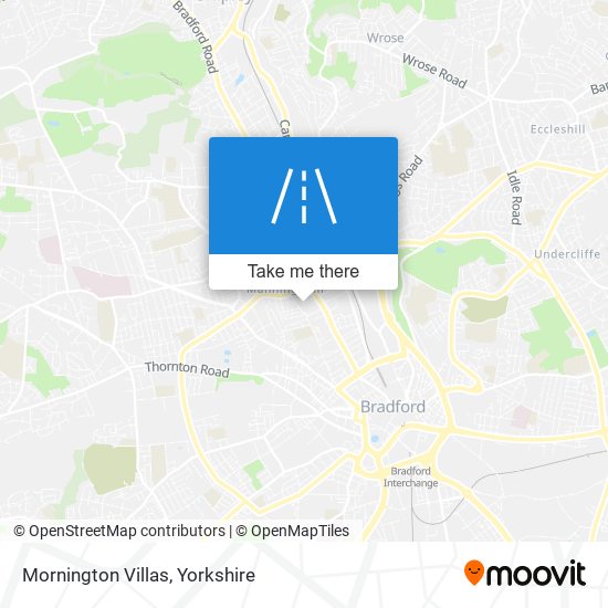 Mornington Villas map