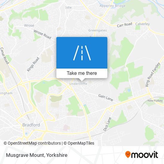 Musgrave Mount map