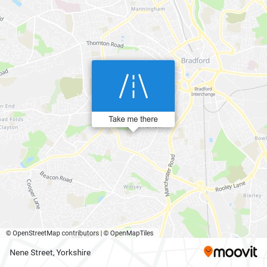 Nene Street map