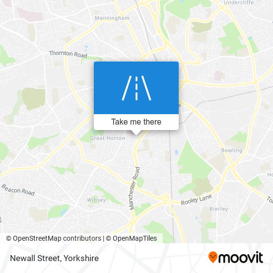 Newall Street map