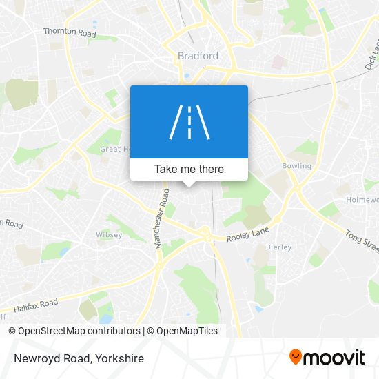 Newroyd Road map