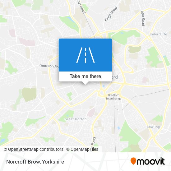Norcroft Brow map