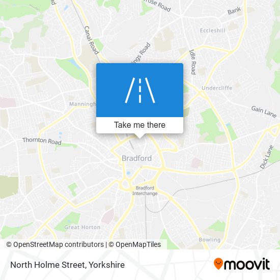 North Holme Street map