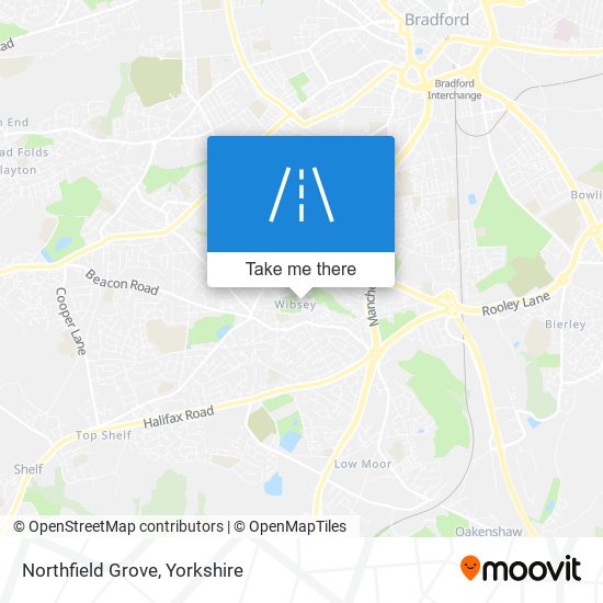 Northfield Grove map