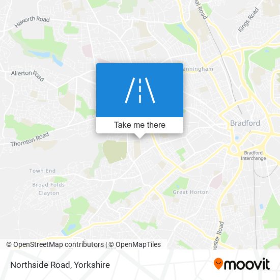 Northside Road map