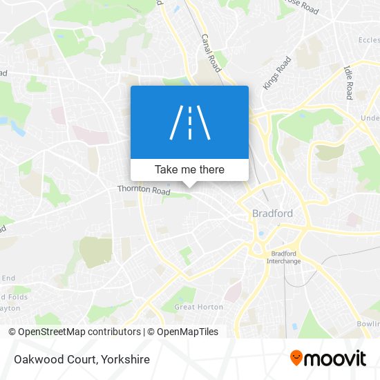 Oakwood Court map