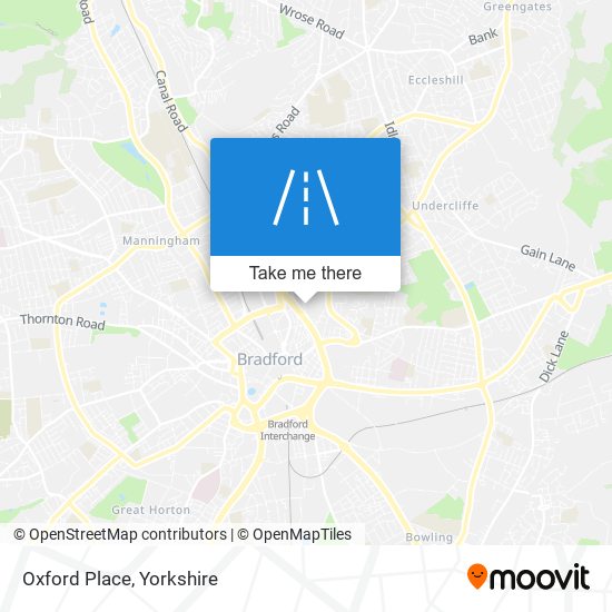 Oxford Place map