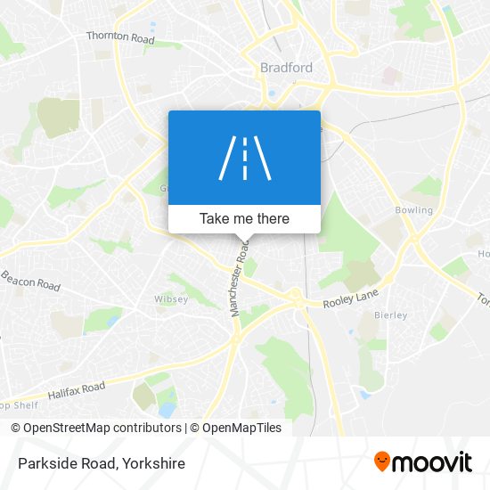 Parkside Road map