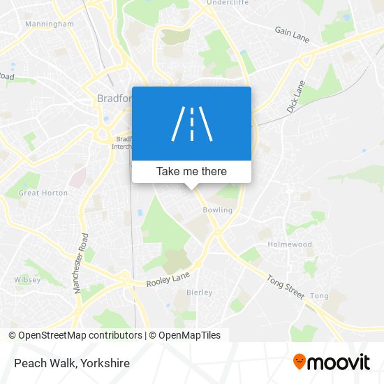 Peach Walk map