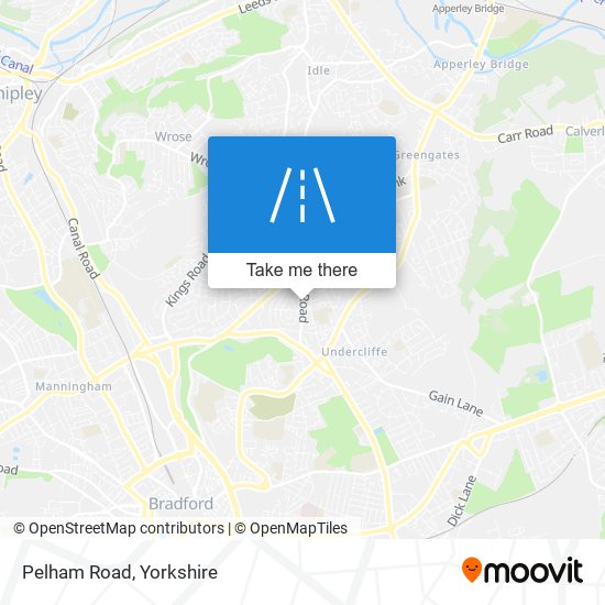 Pelham Road map