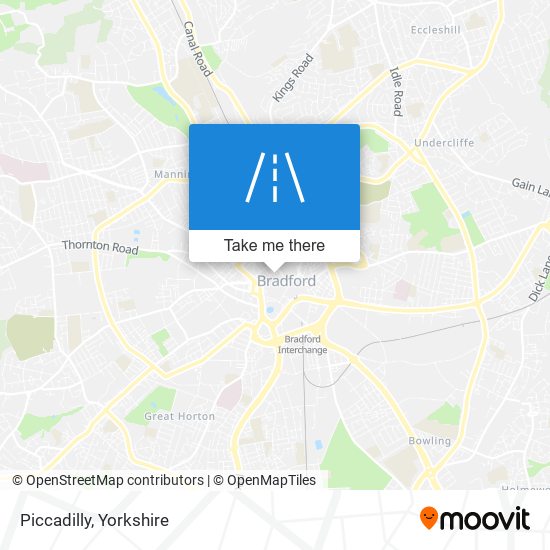 Piccadilly map
