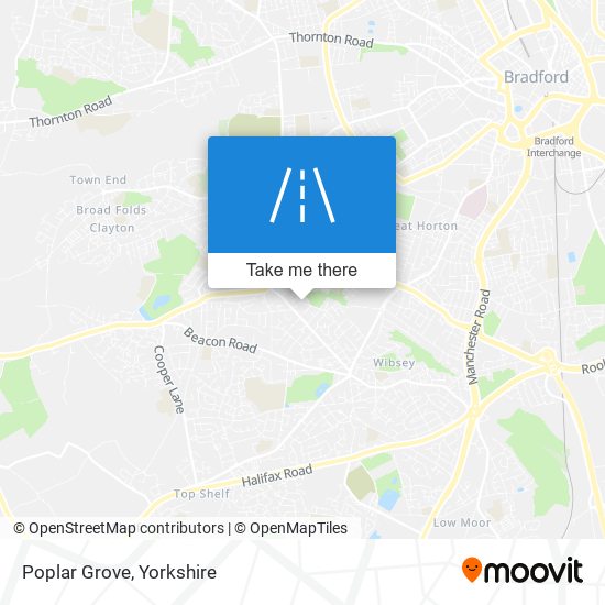 Poplar Grove map