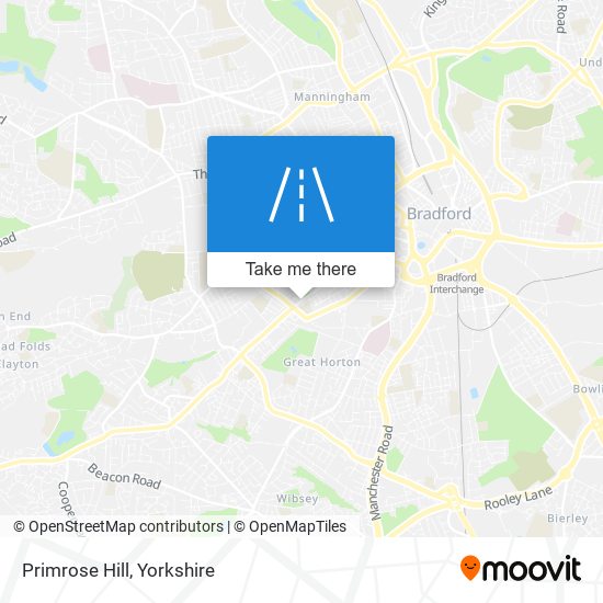 Primrose Hill map