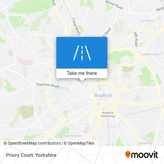 Priory Court map