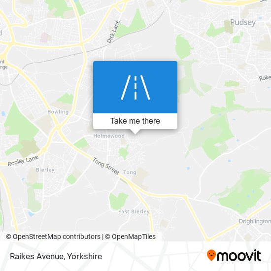 Raikes Avenue map