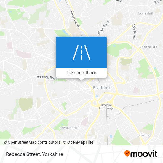 Rebecca Street map