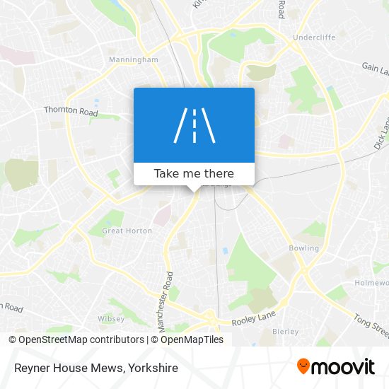 Reyner House Mews map