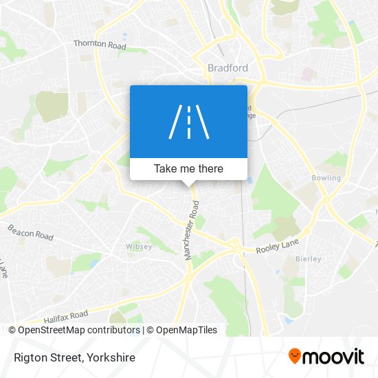Rigton Street map