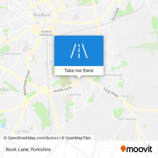 Rook Lane map