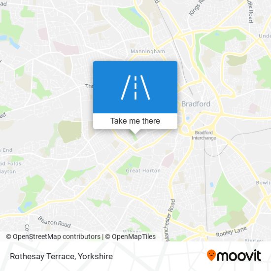 Rothesay Terrace map