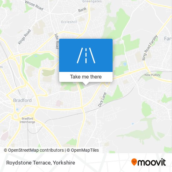 Roydstone Terrace map