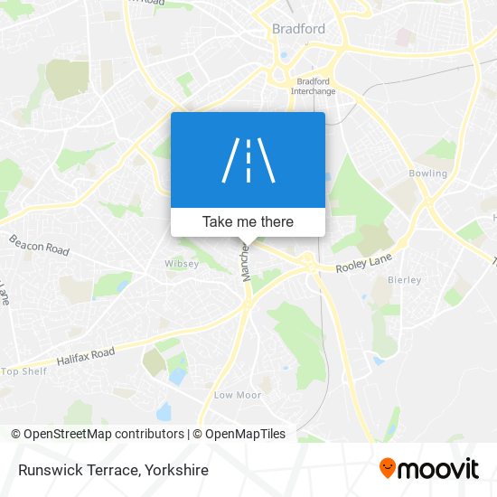 Runswick  Terrace map